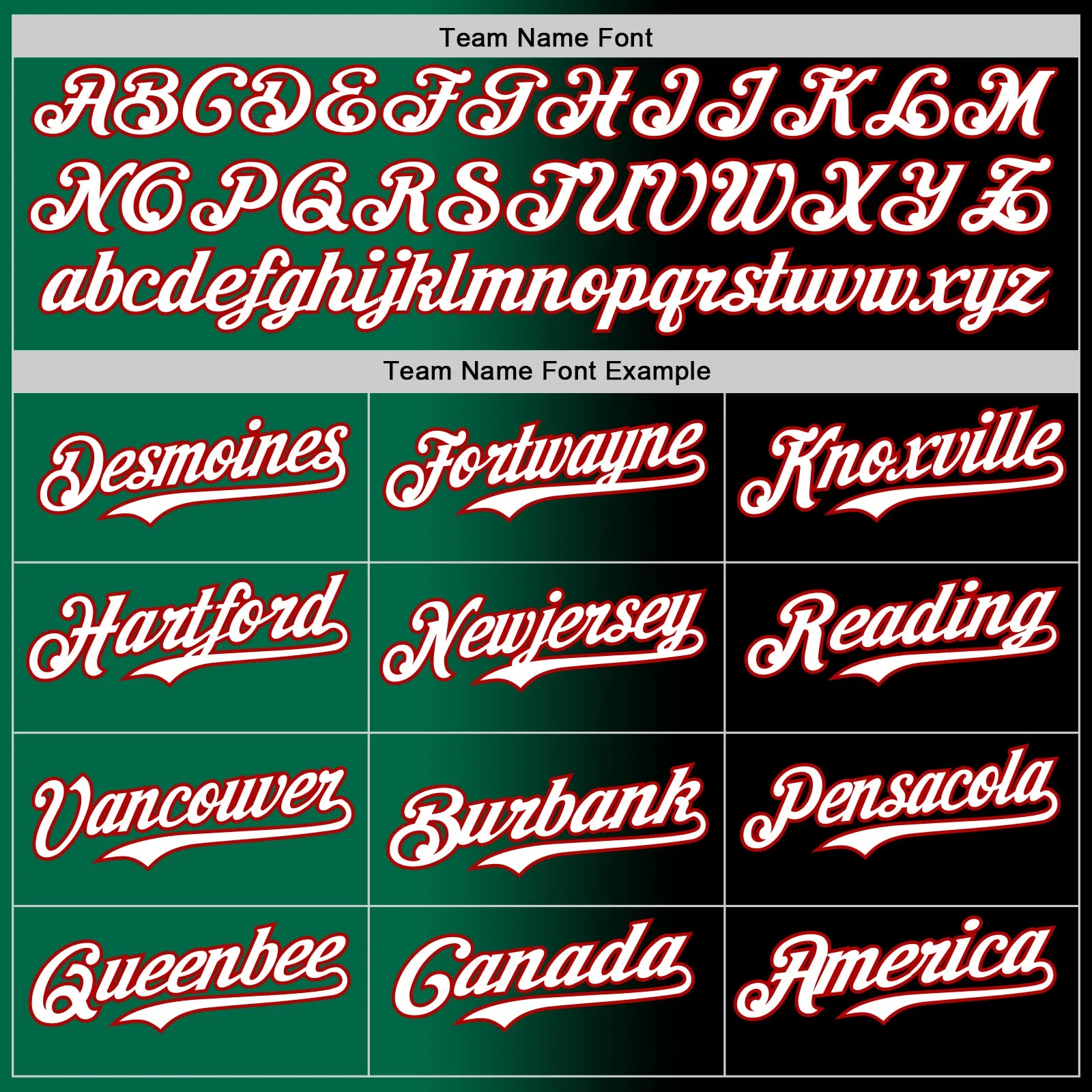 Custom Black White Kelly Green-Red Authentic Gradient Fashion Baseball Jersey