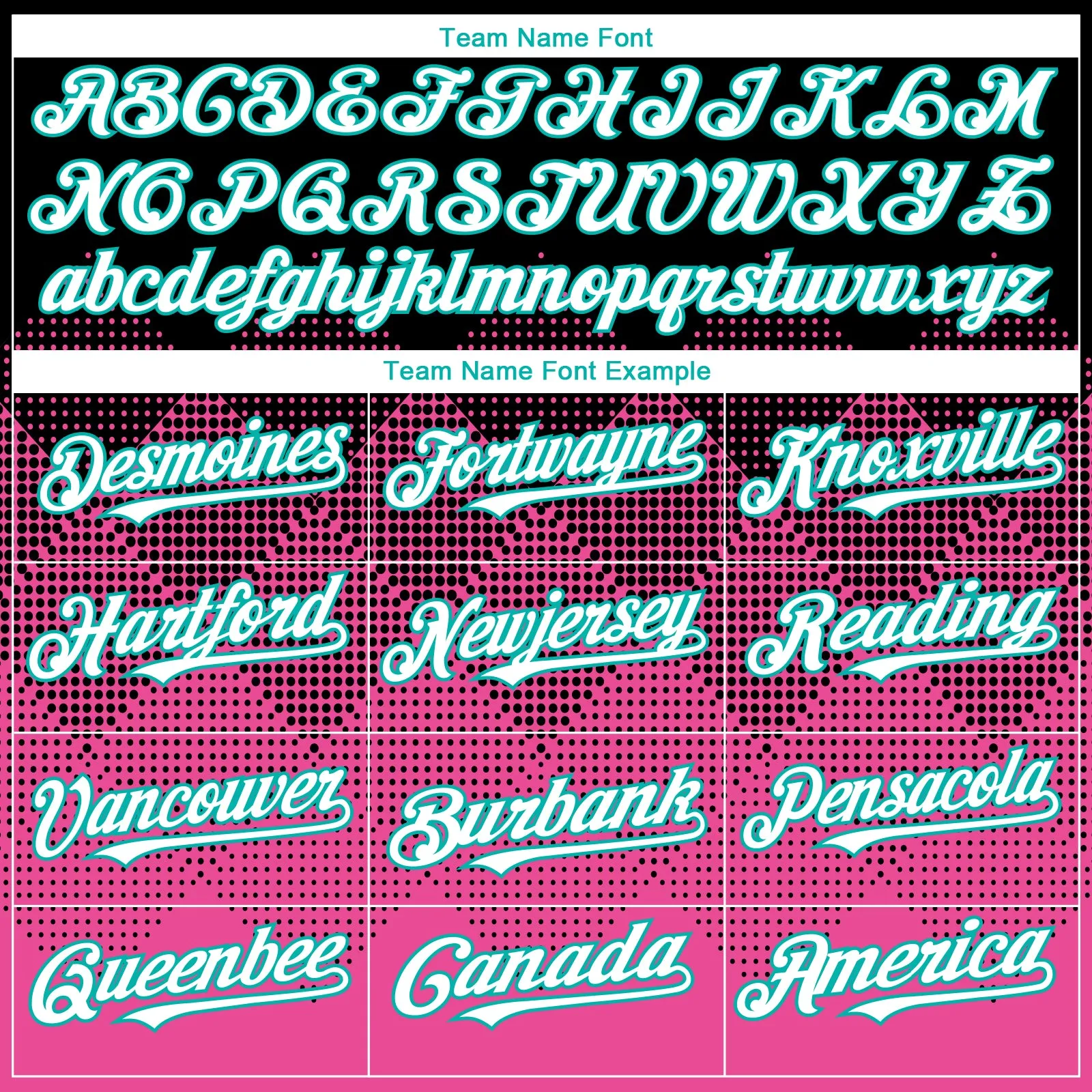 Custom Black White Pink-Aqua 3D Gradient Square Shape Authentic Baseball Jersey