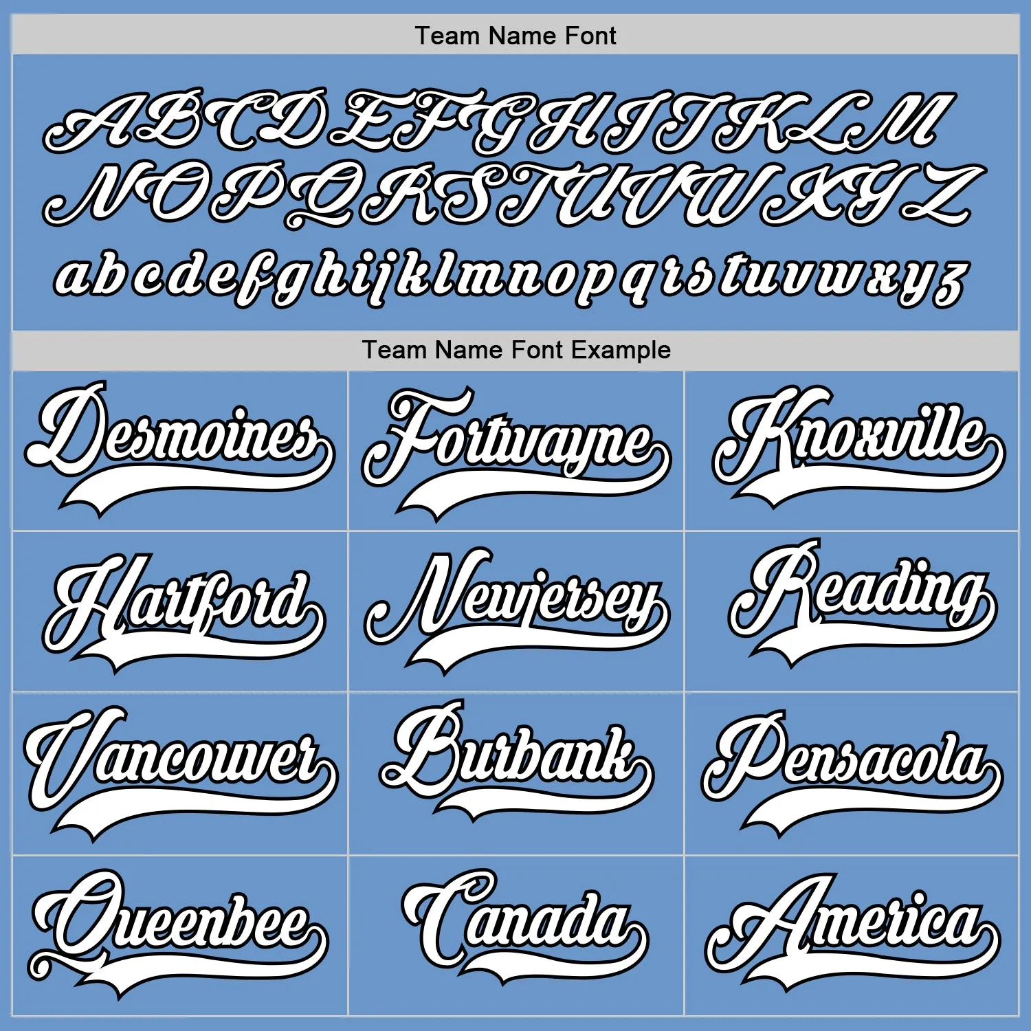 Custom Light Blue White-Black Hockey Jersey FansIdea