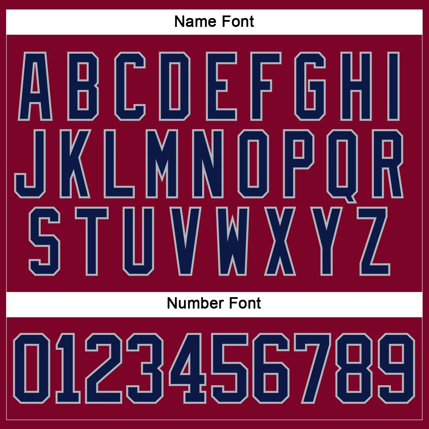 Custom Maroon Navy-Gray Hockey Jersey