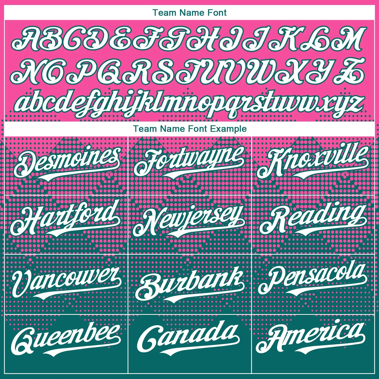 Custom Pink White-Teal 3D Gradient Square Shape Authentic Baseball Jersey