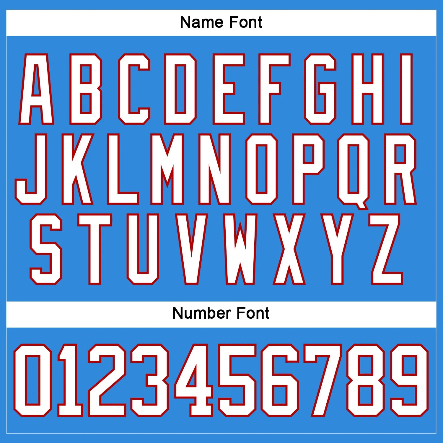 Custom Powder Blue White-Red Hockey Lace Neck Jersey FansIdea