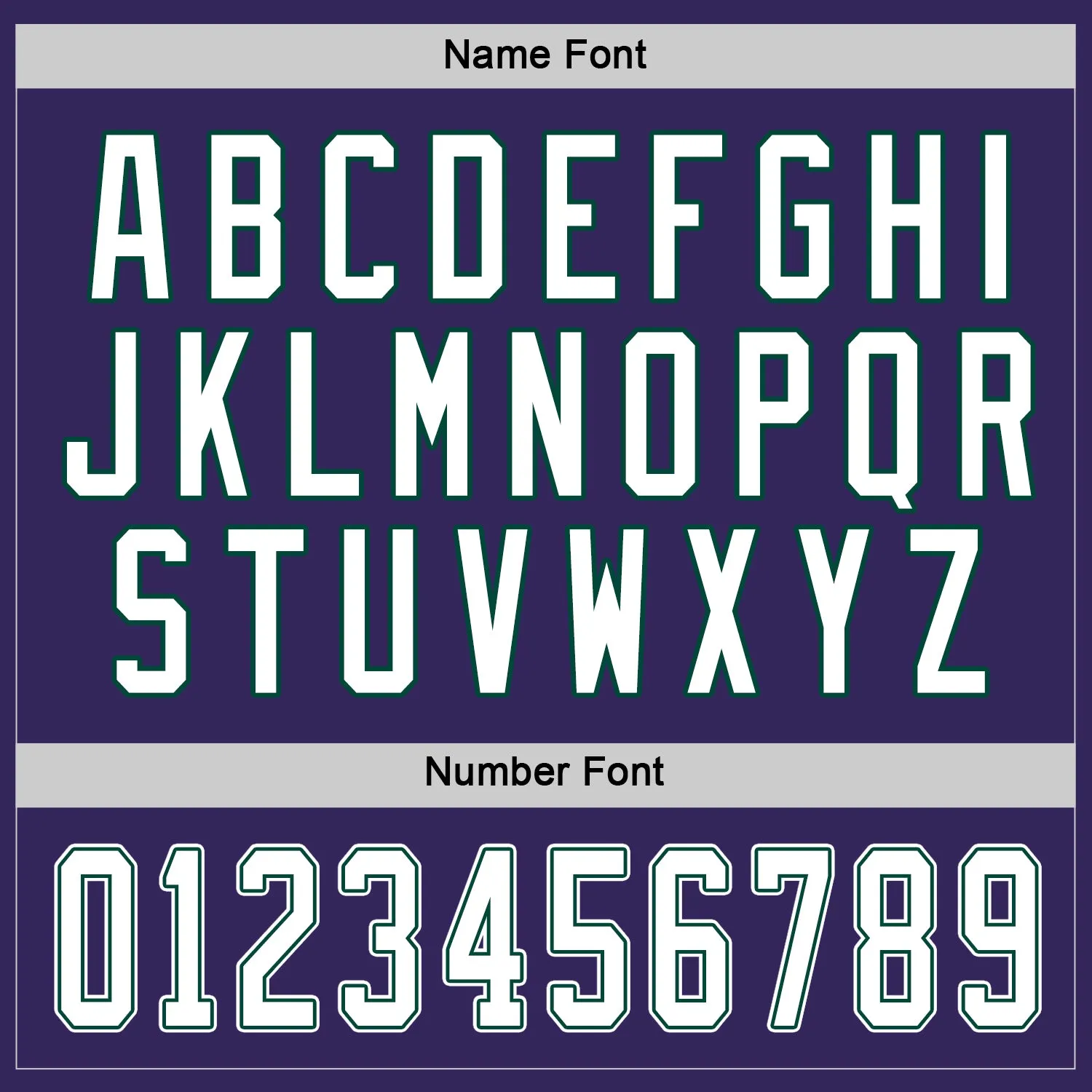 Custom Purple White-Green Hockey Jersey FansIdea