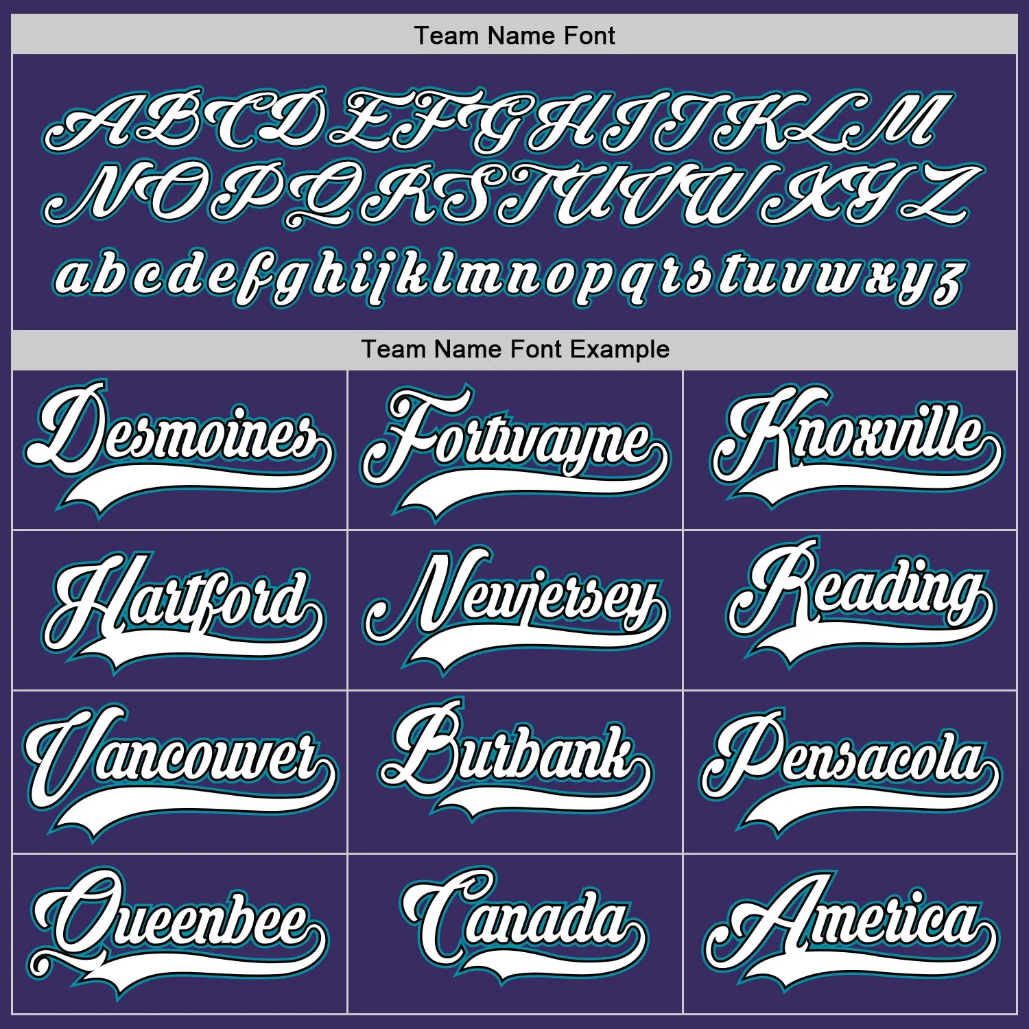Custom Purple White-Teal Hockey Jersey FansIdea
