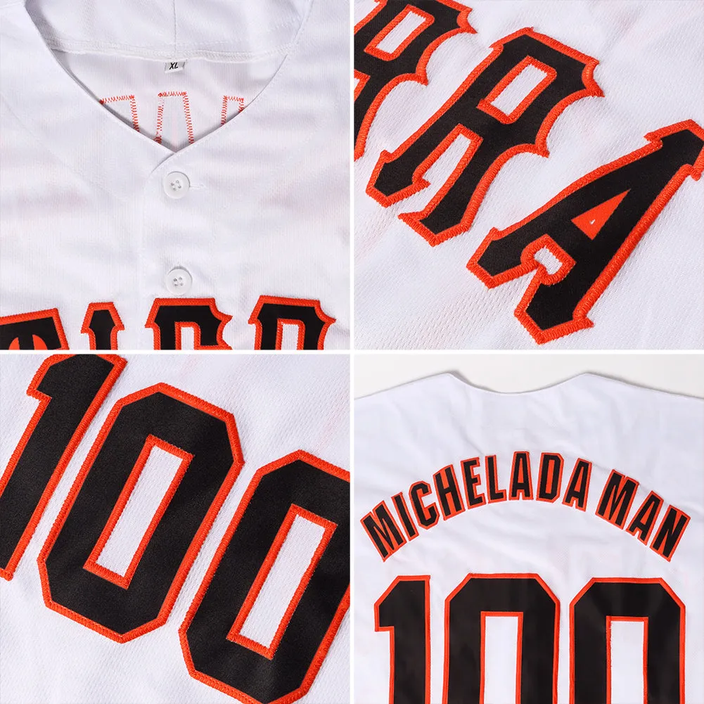 Custom White Black-Gray Authentic Throwback Rib-Knit Baseball Jersey Shirt FansIdea