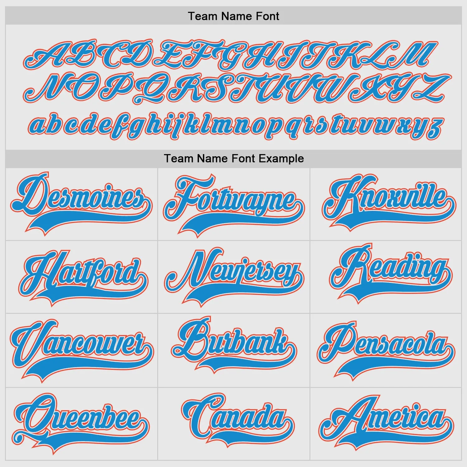 Custom White Blue-Orange Hockey Jersey FansIdea