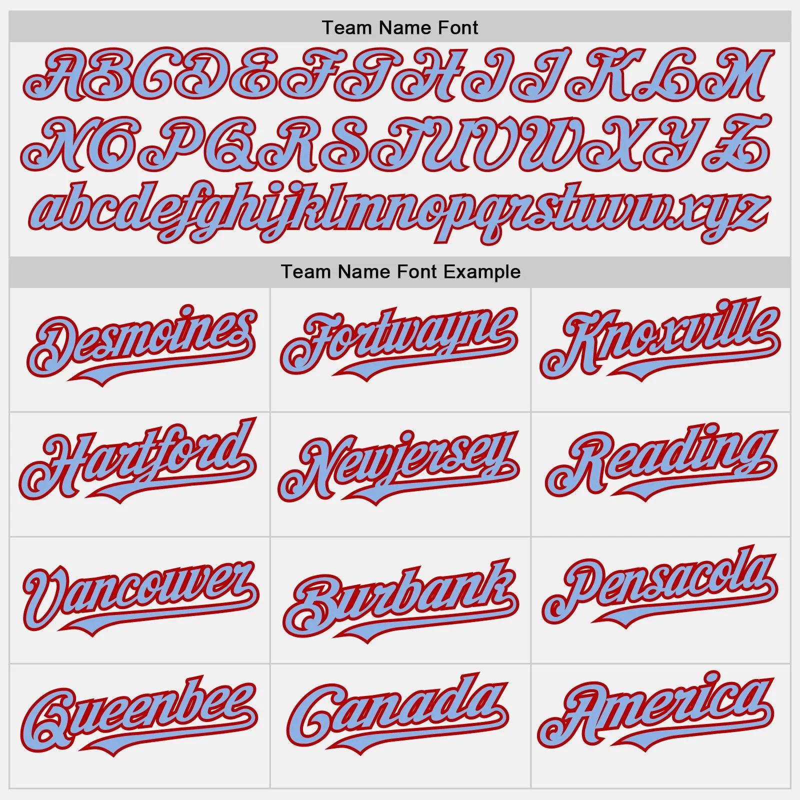 Custom White Red Pinstripe Light Blue Two-Button Unisex Softball Jersey