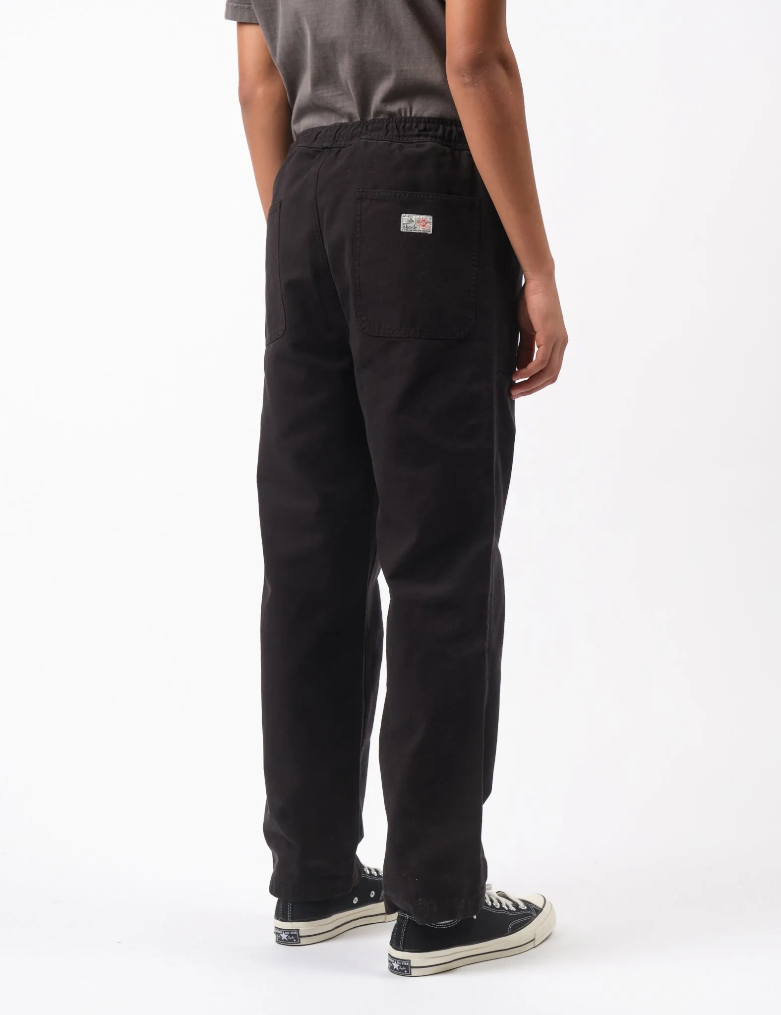 Customer Favorite Bhode Fatigue Pant Canvas - Black  Going Fast!