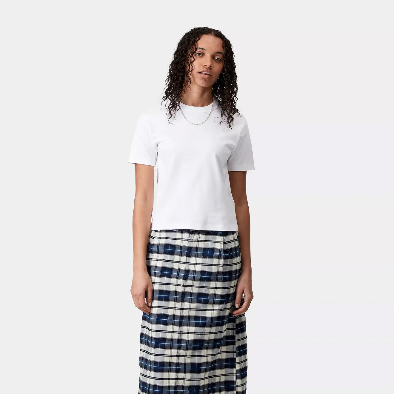 Customer Favorite Carhartt WIP Womens S/S Luca T-Shirt White  Last Few Pieces!