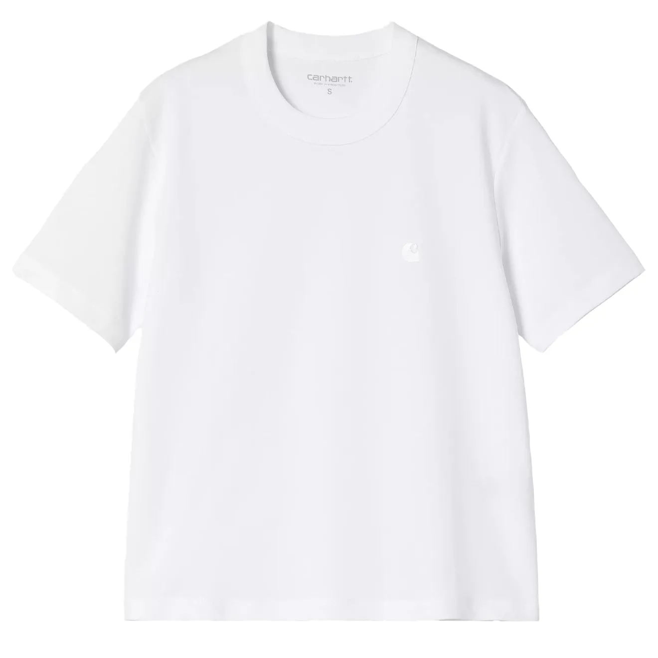 Customer Favorite Carhartt WIP Womens S/S Luca T-Shirt White  Last Few Pieces!