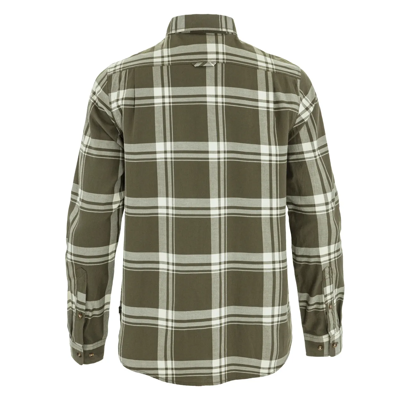 Customer Favorite Fjallraven Ovik Lite Flannel Shirt Laurel Green / Chalk White  Dont Miss Out!