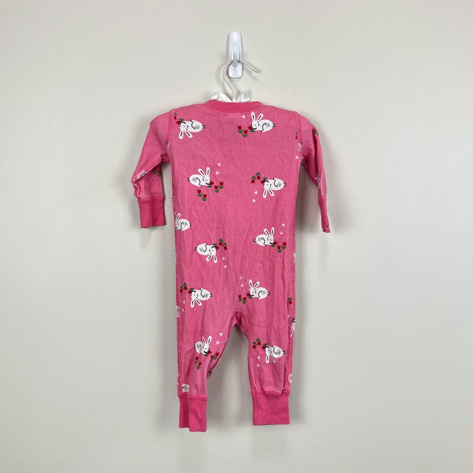 Customer Favorite Hanna Andersson Pink Bunny Rabbit PJs 60 cm 6-9 Months  Stylish & Comfortable