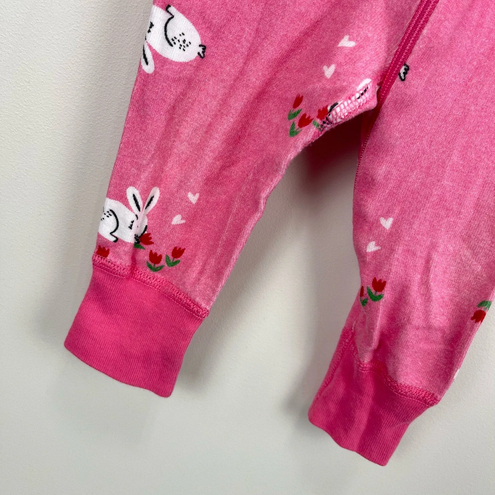 Customer Favorite Hanna Andersson Pink Bunny Rabbit PJs 60 cm 6-9 Months  Stylish & Comfortable