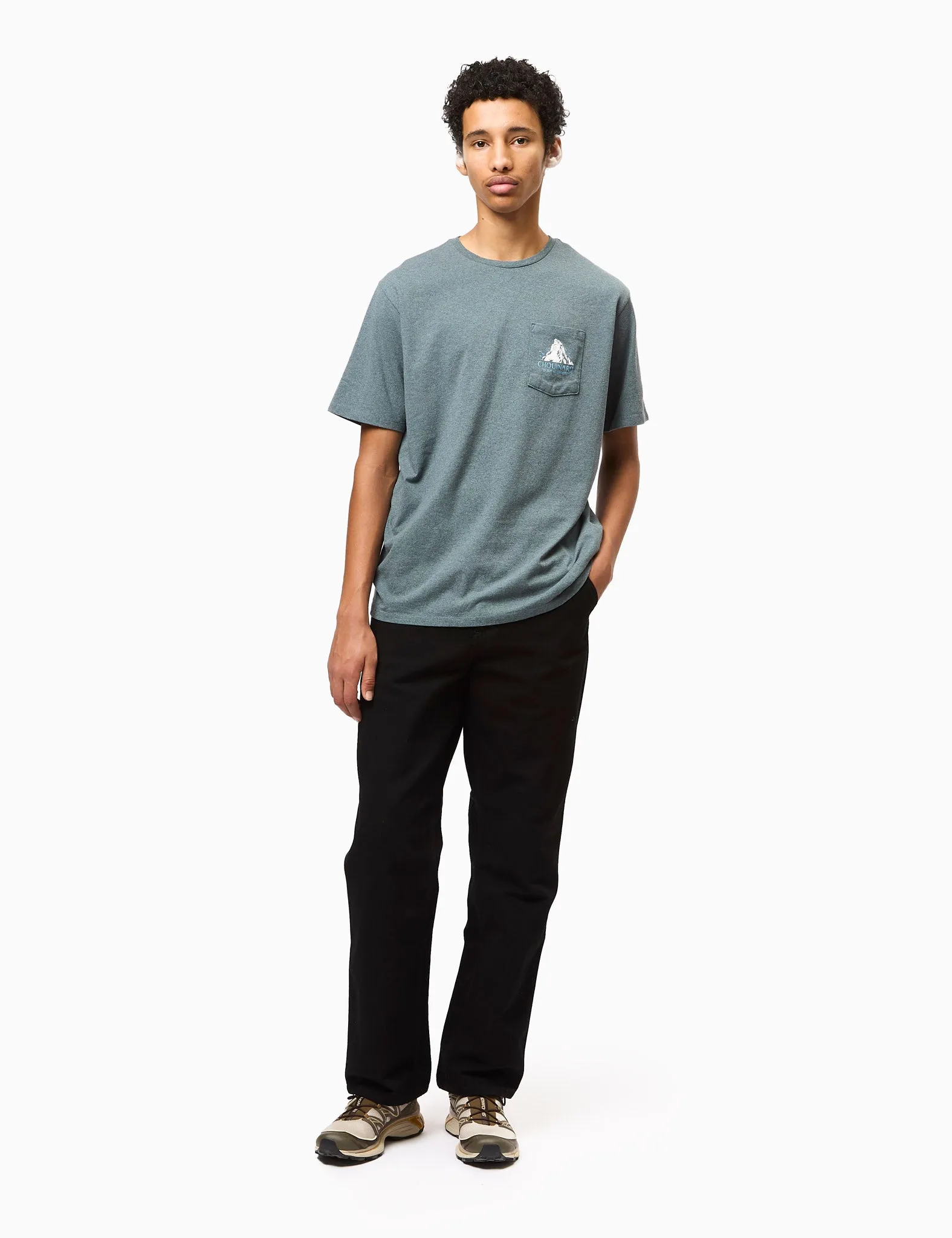 Customer Favorite Patagonia Chouinard Crest Pocket Responsibili-Tee T-Shirt - Nouveau Green  Limited Availability!
