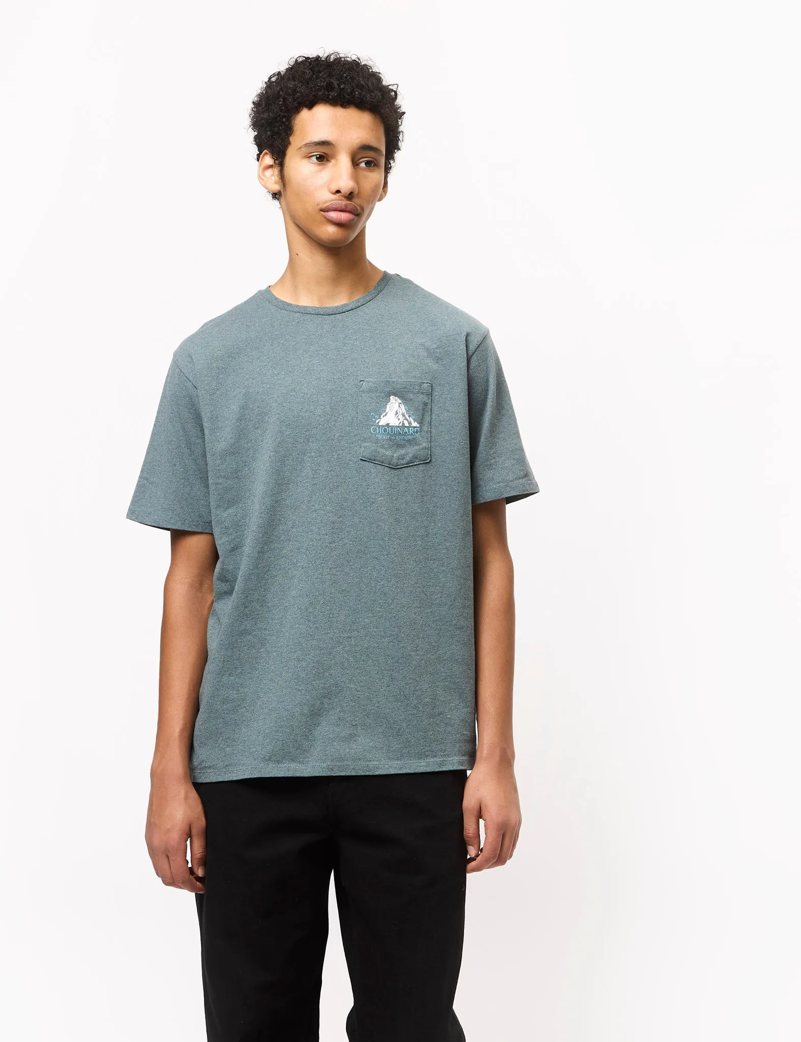 Customer Favorite Patagonia Chouinard Crest Pocket Responsibili-Tee T-Shirt - Nouveau Green  Limited Availability!