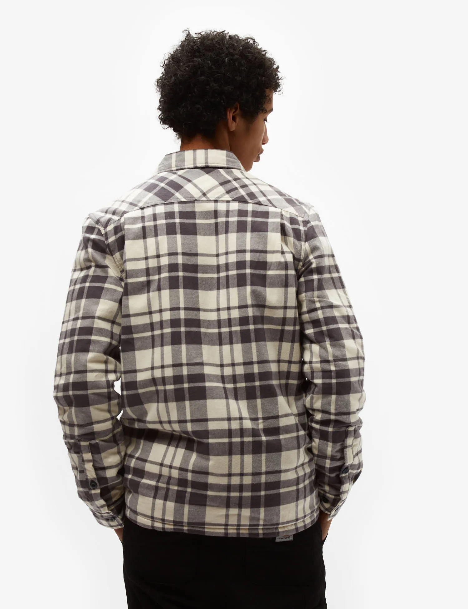 Customer Favorite Patagonia Insulated Fjord Flannel Shirt Ice Caps - Smoulder Blue  Ends Soon!
