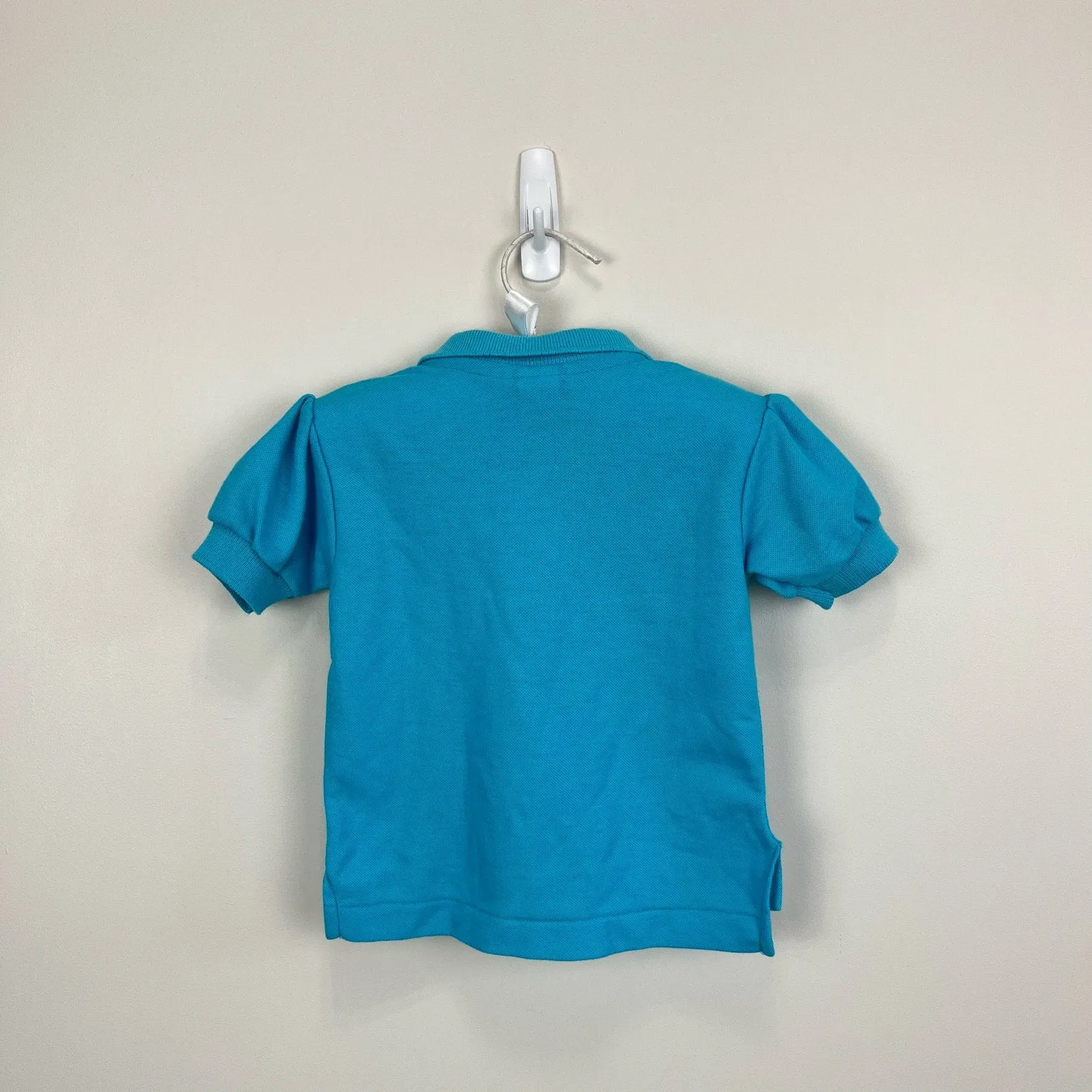 Customer Favorite Vintage Izod Lacoste Short Sleeve Blue Polo Shirt 12 Months USA  Dont Miss Out!