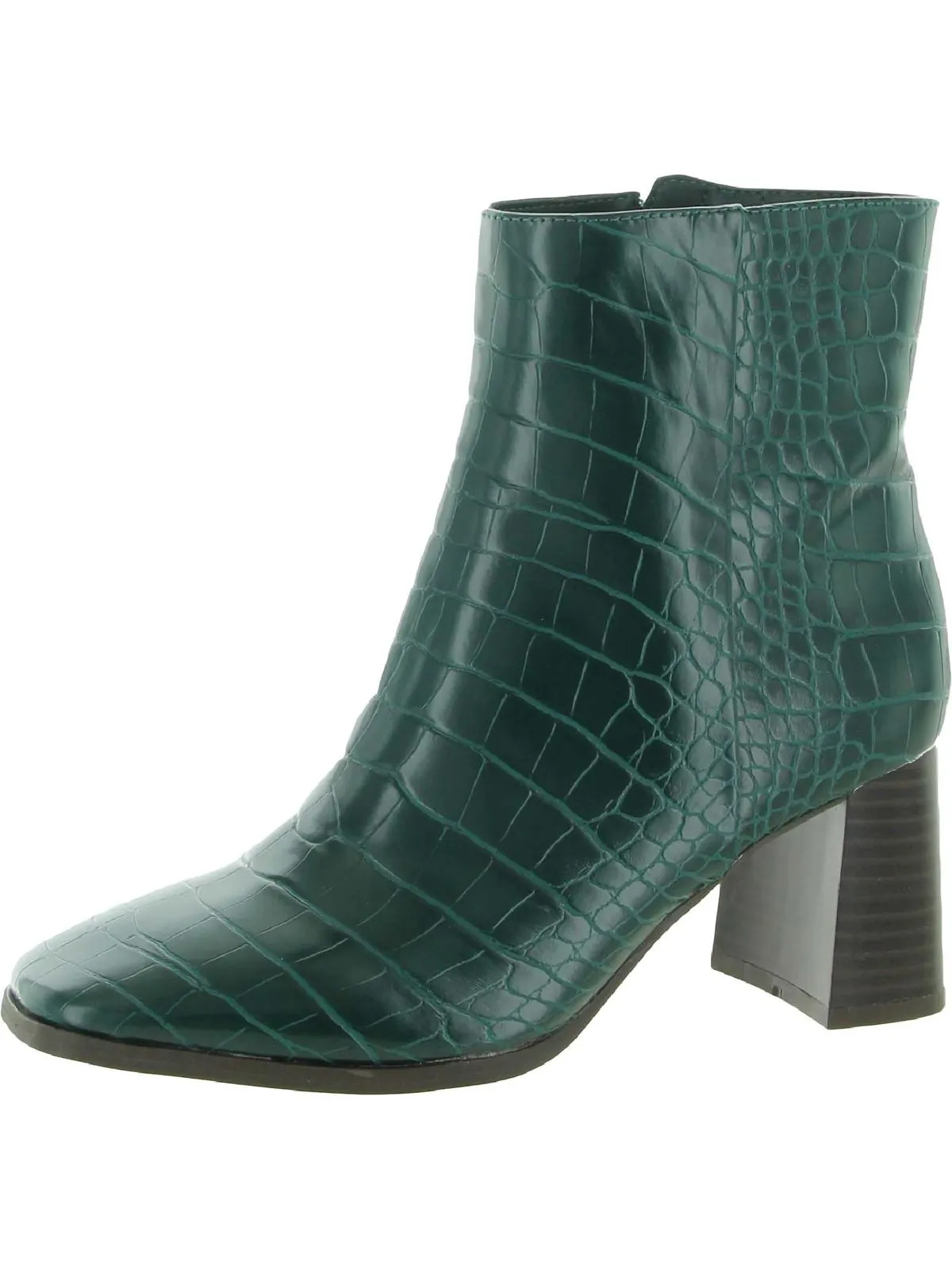 Dasha Womens Faux Suede Ankle Booties