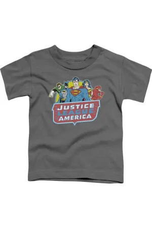 DC Comics 8 Bit League Short Sleeve Toddler Tee / T-Shirt