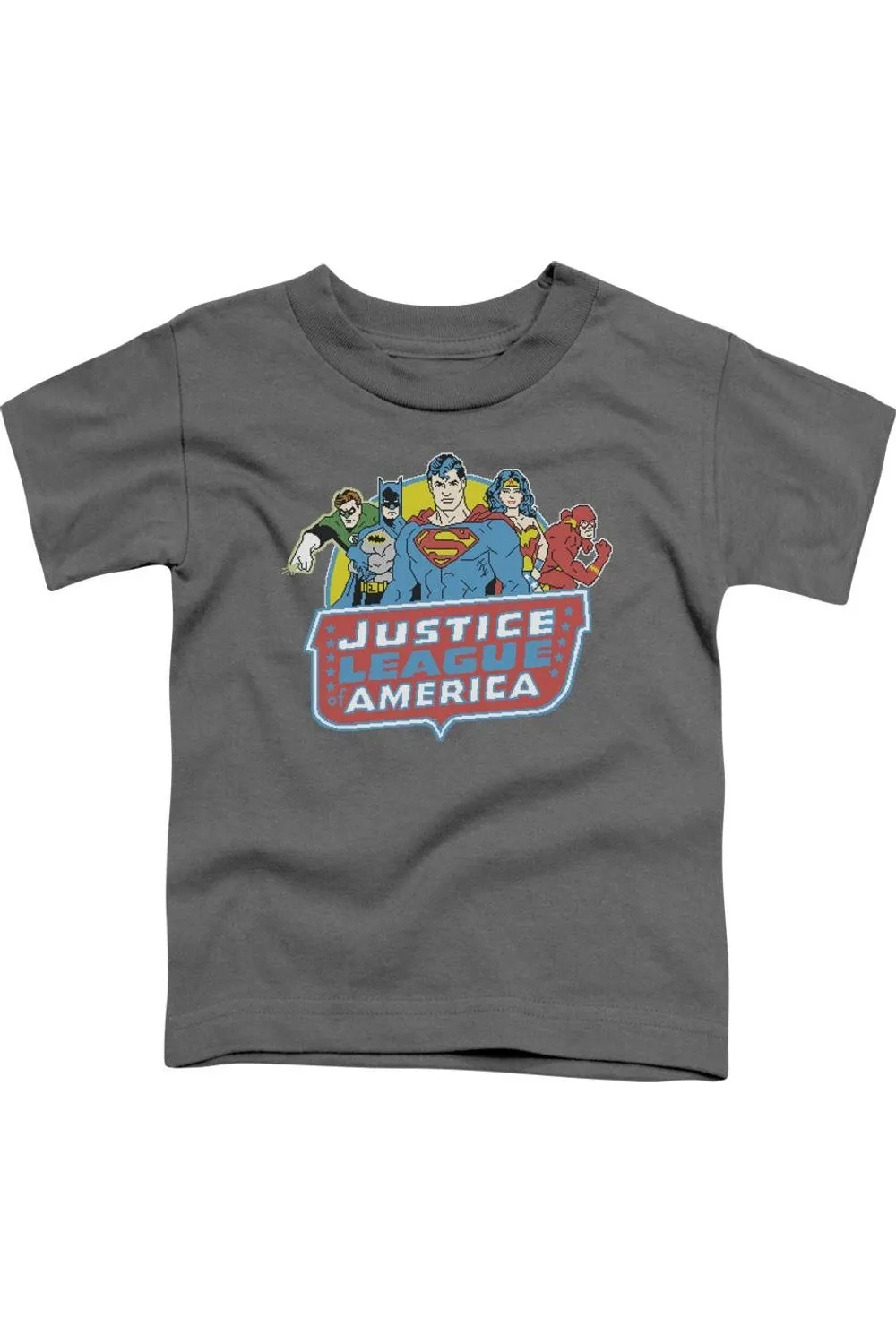 DC Comics 8 Bit League Short Sleeve Toddler Tee / T-Shirt