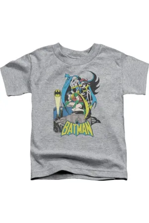DC Comics Batman Heroic Trio Short Sleeve Toddler Tee / T-Shirt