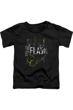 DC Comics Flash Bold Flash Short Sleeve Toddler Tee / T-Shirt