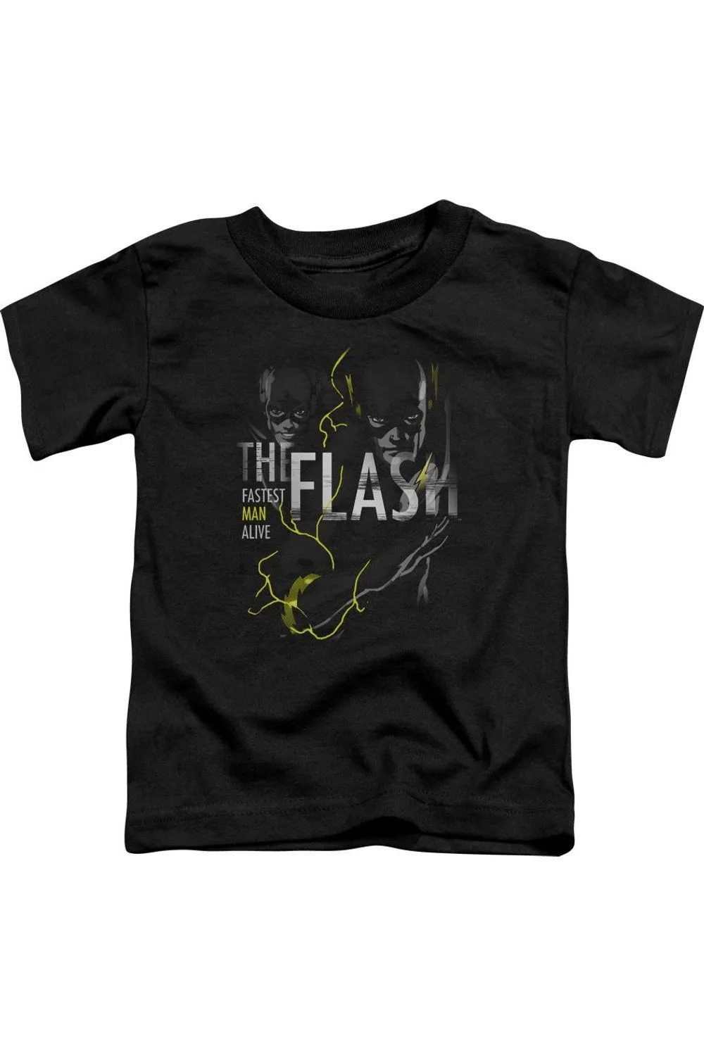 DC Comics Flash Bold Flash Short Sleeve Toddler Tee / T-Shirt