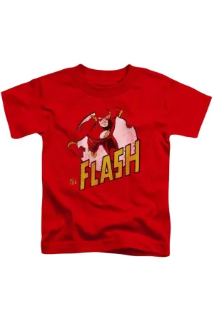 DC Comics Flash The Flash Short Sleeve Toddler Tee / T-Shirt