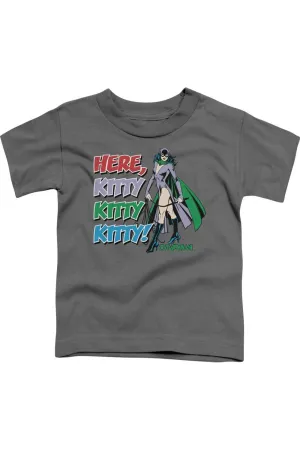DC Comics Here Kitty Short Sleeve Toddler Tee / T-Shirt