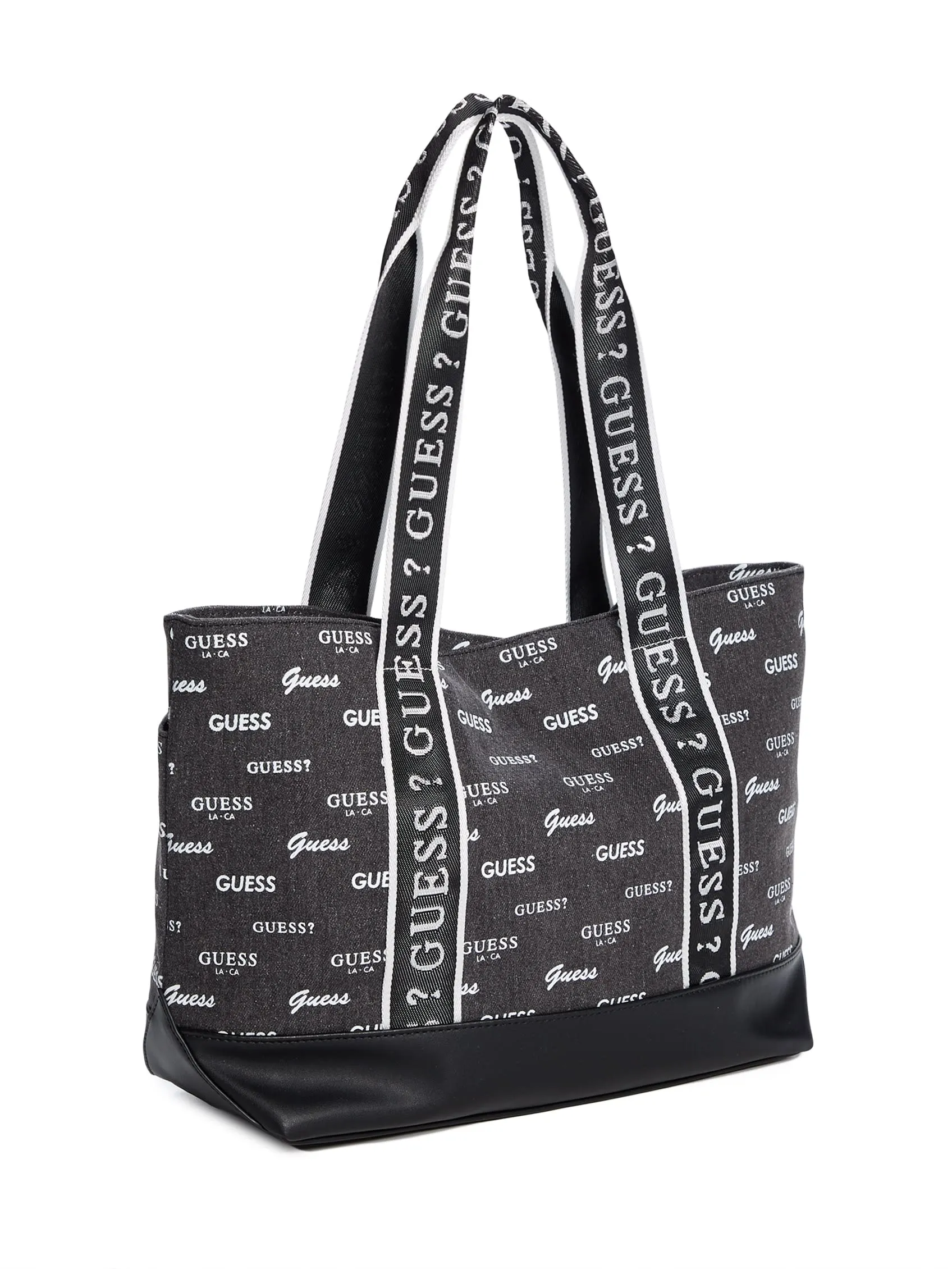 Denim Logo Tote