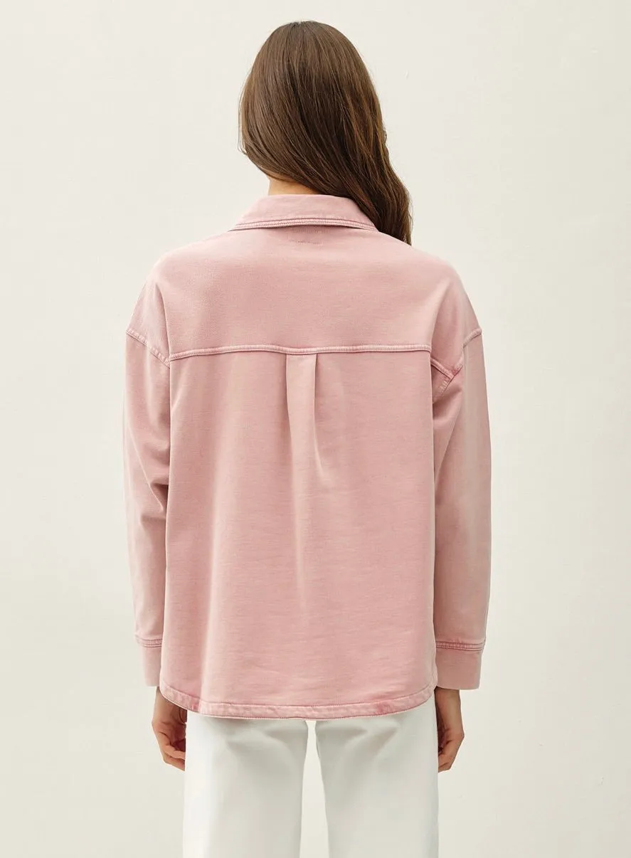 Denim Washed Oversized Shacket