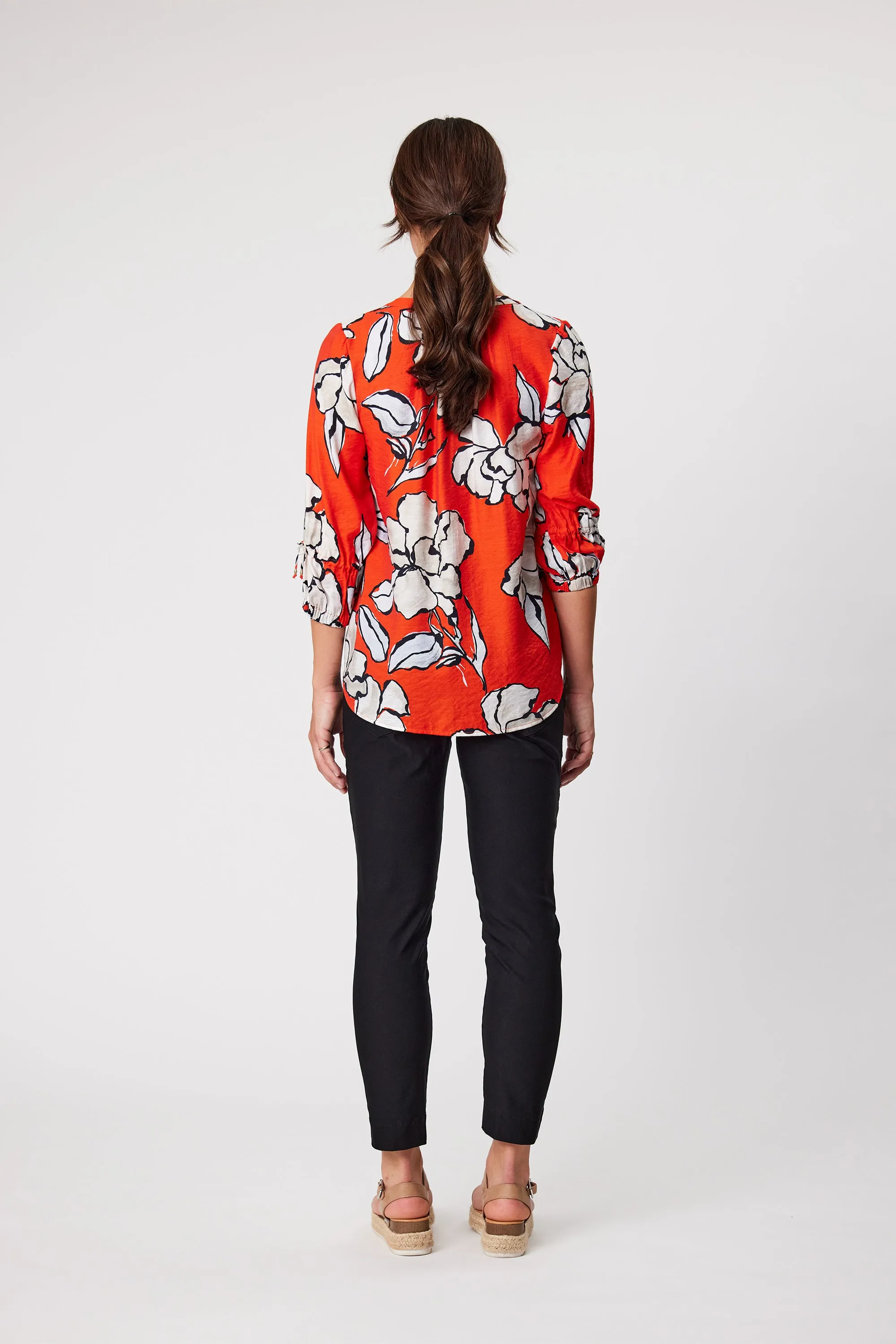 Design Nation - Flourish Top - DN29025 - Flourish Print - 50% Off 1 x 18 left