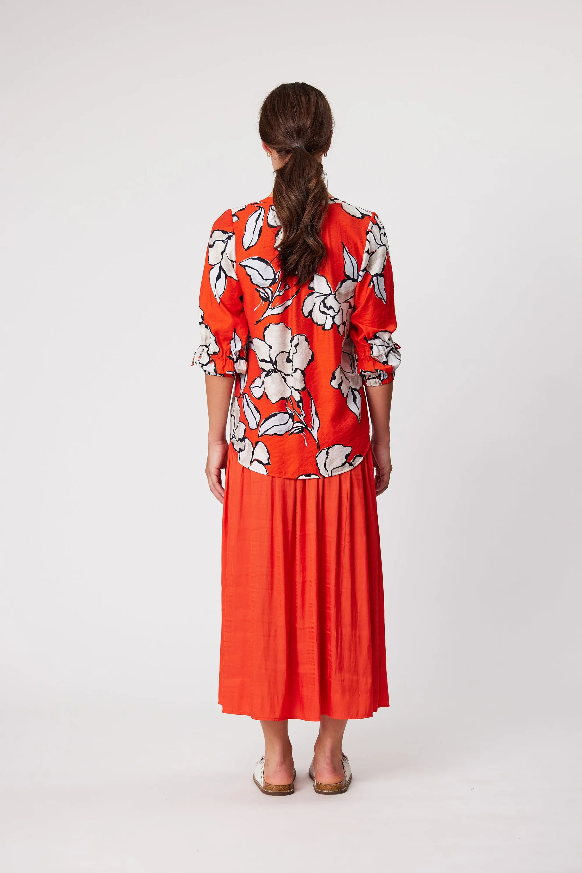 Design Nation - Flourish Top - DN29025 - Flourish Print - 50% Off 1 x 18 left