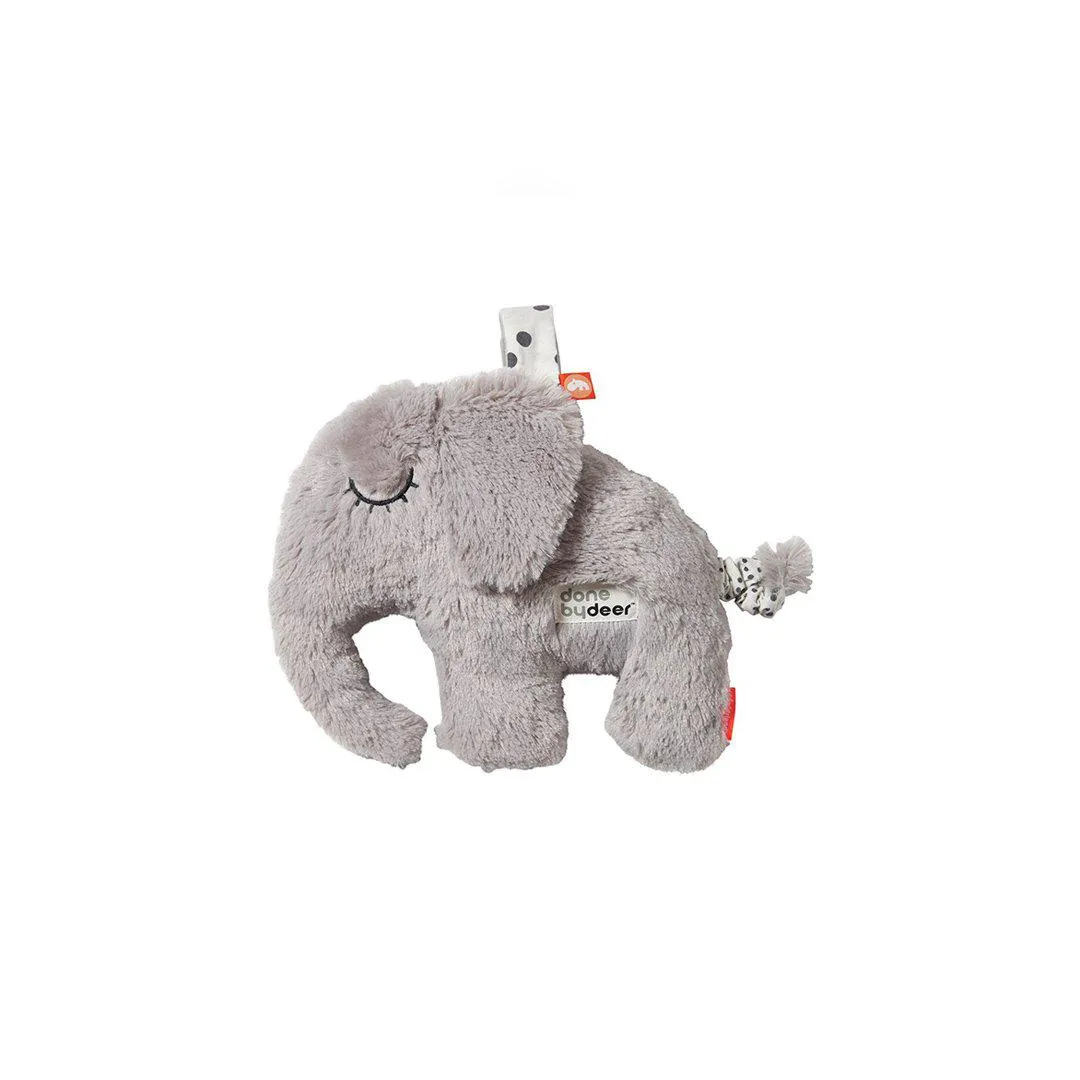 Done by Deer Musical Cuddle Toy - Elphee - Grey