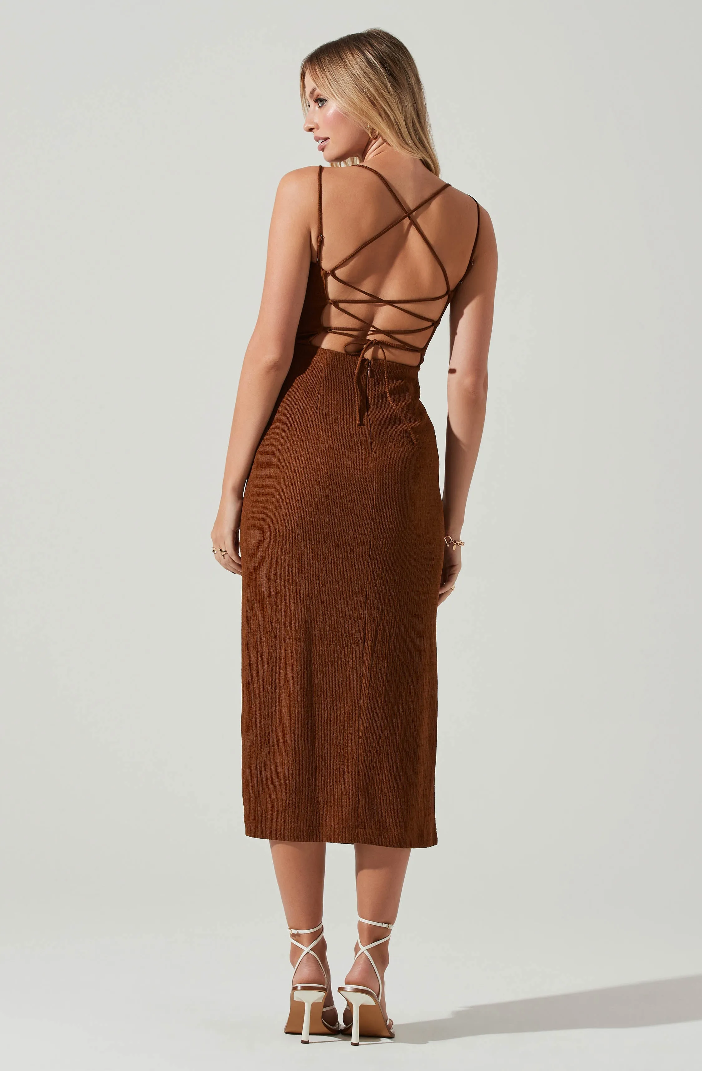 Doorbuster Brinda Wrap Midi Dress  Limited Stock!