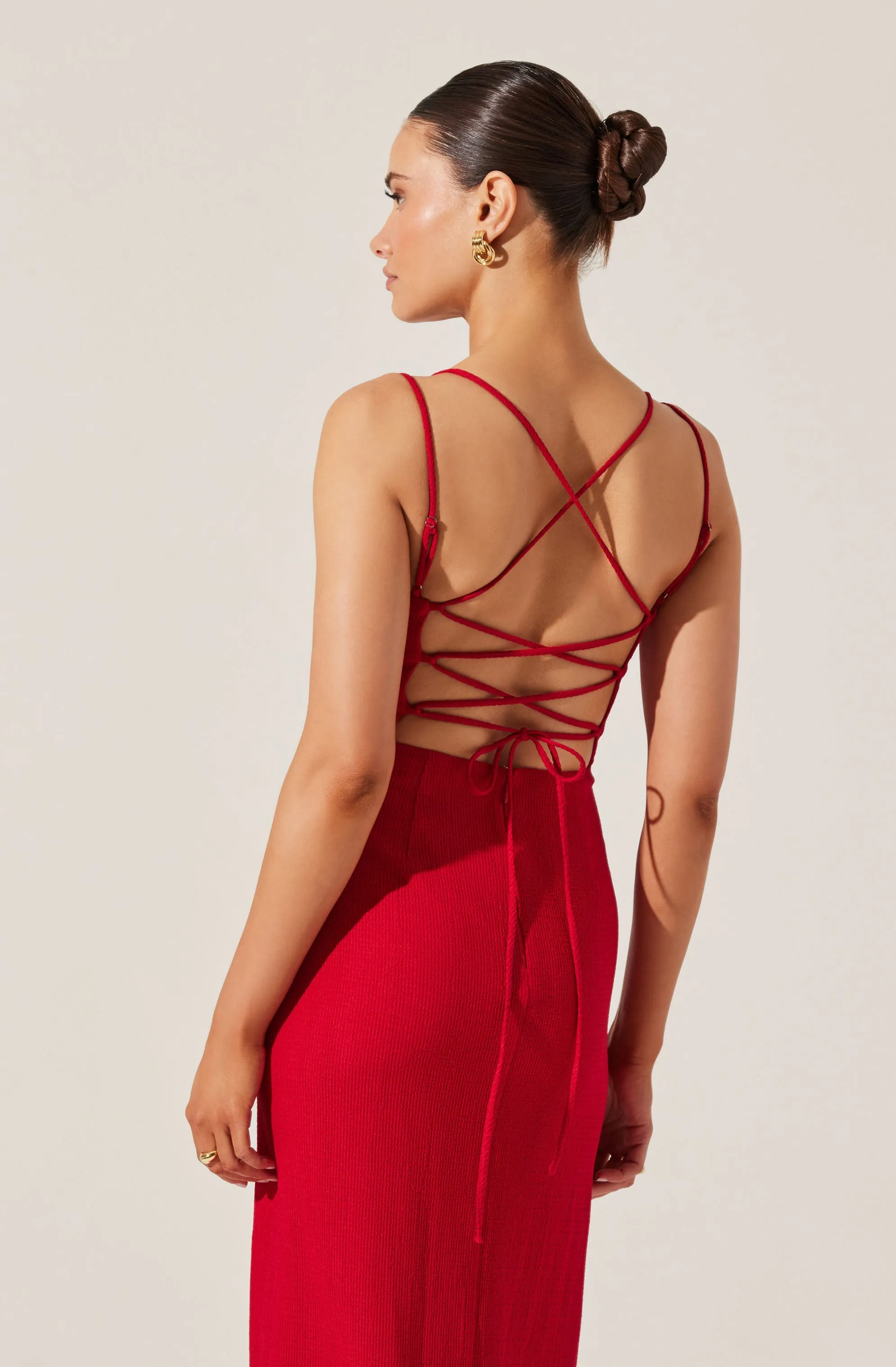 Doorbuster Brinda Wrap Midi Dress  Limited Stock!