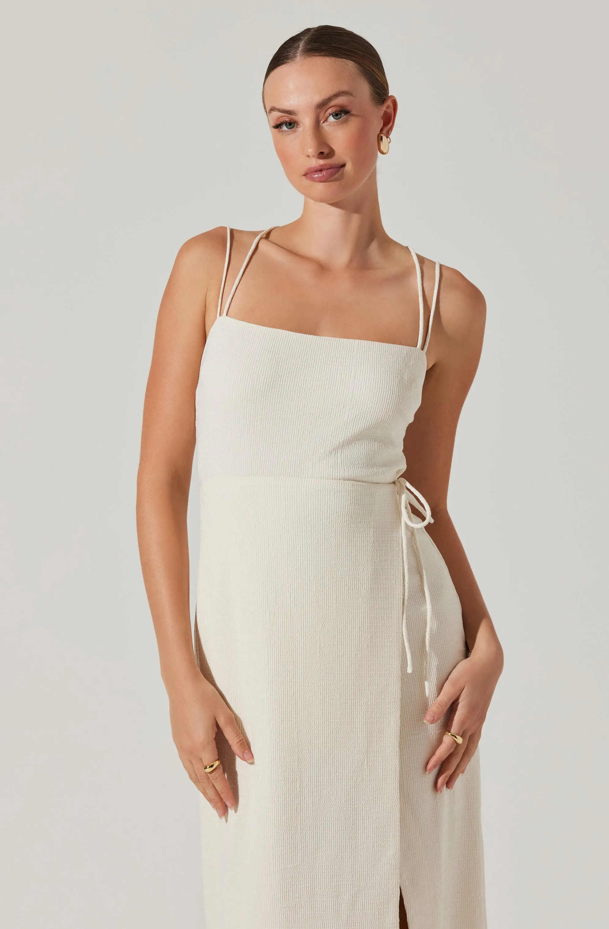 Doorbuster Brinda Wrap Midi Dress  Limited Stock!