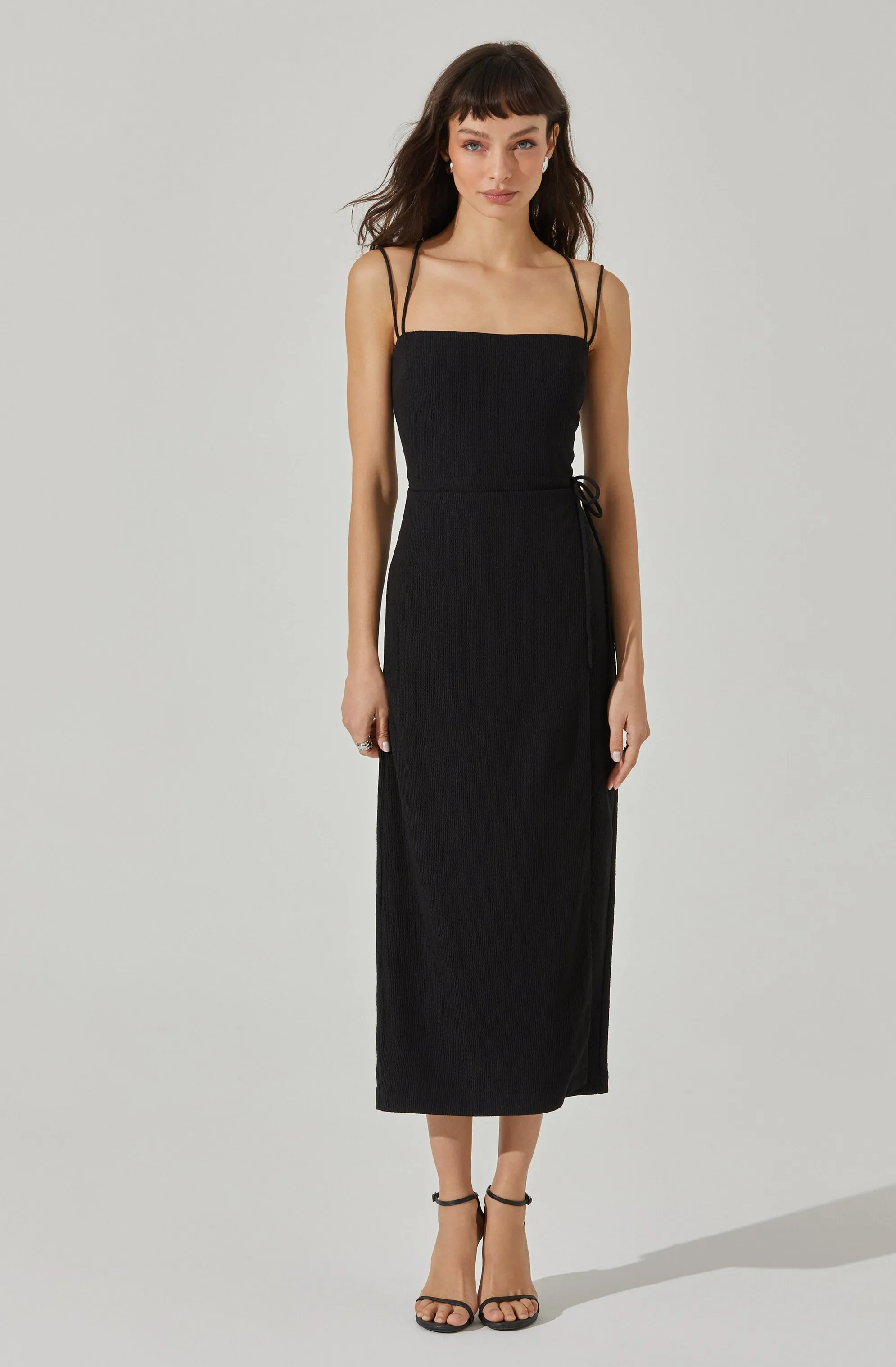 Doorbuster Brinda Wrap Midi Dress  Limited Stock!