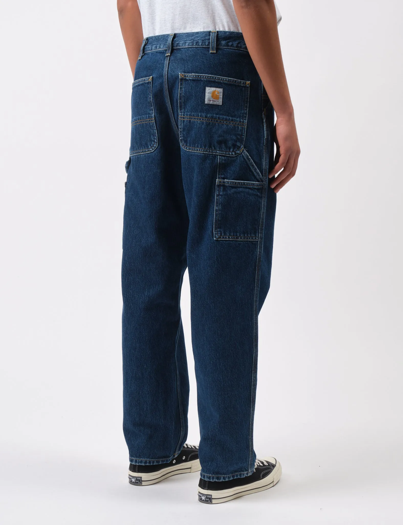 Doorbuster Carhartt WIP Single Knee Pant (Smith Denim) - Blue Stone Washed  Last Few Pieces!
