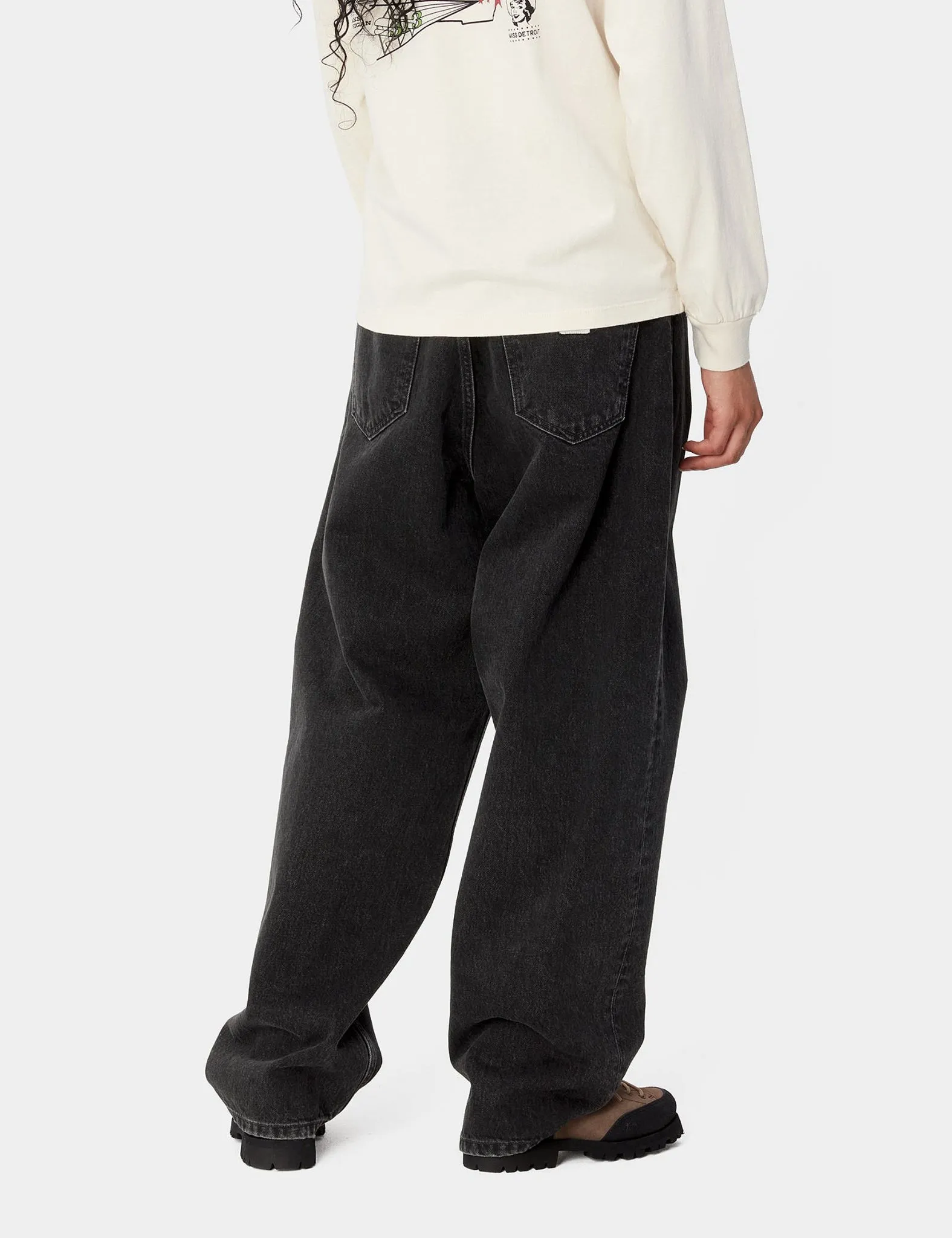 Doorbuster Carhartt WIP Women's Brandon Denim Pant - Black Stone Washed  Limited Availability!