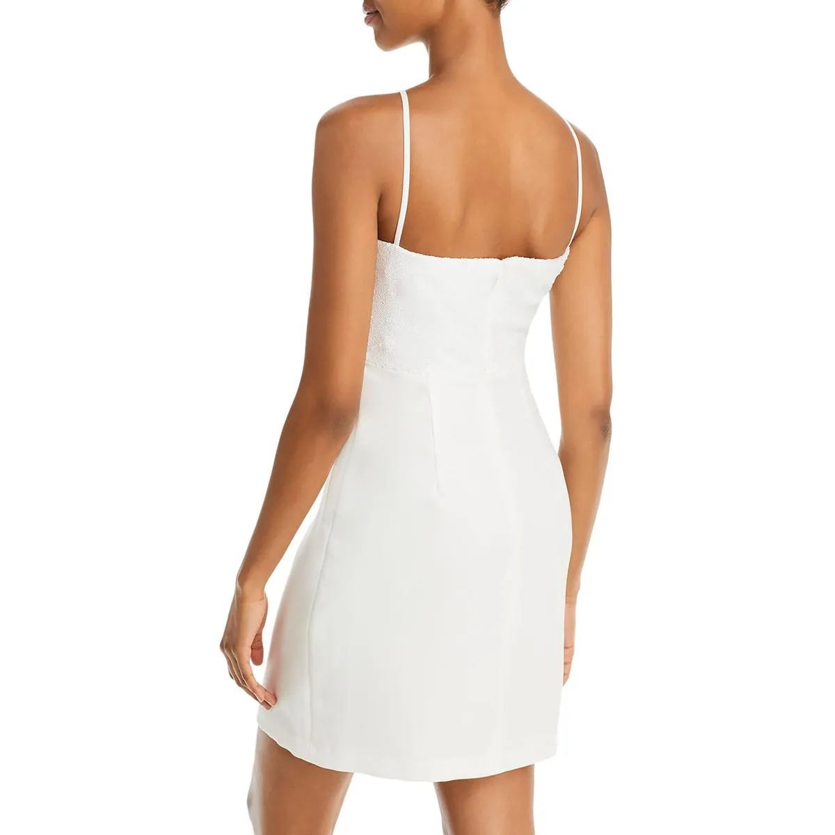Doorbuster Diletta Womens Sequined Mini Cocktail and Party Dress  Limited Stock!