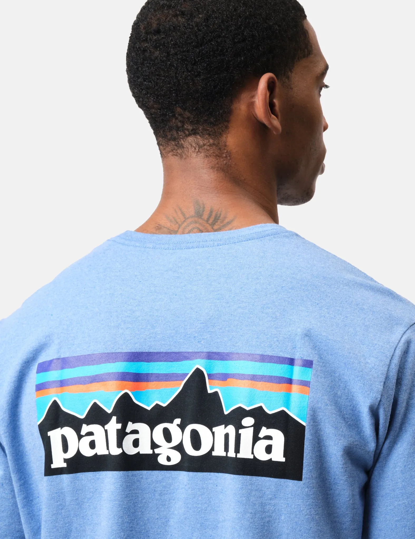 Doorbuster Patagonia P-6 Logo Responsibili-Tee T-Shirt - Abundant Blue  Limited Availability!