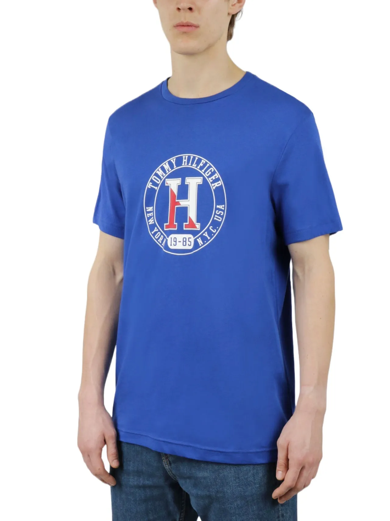 Doorbuster Short Sleeves Cotton Graphic Crew Neck  Going Fast!