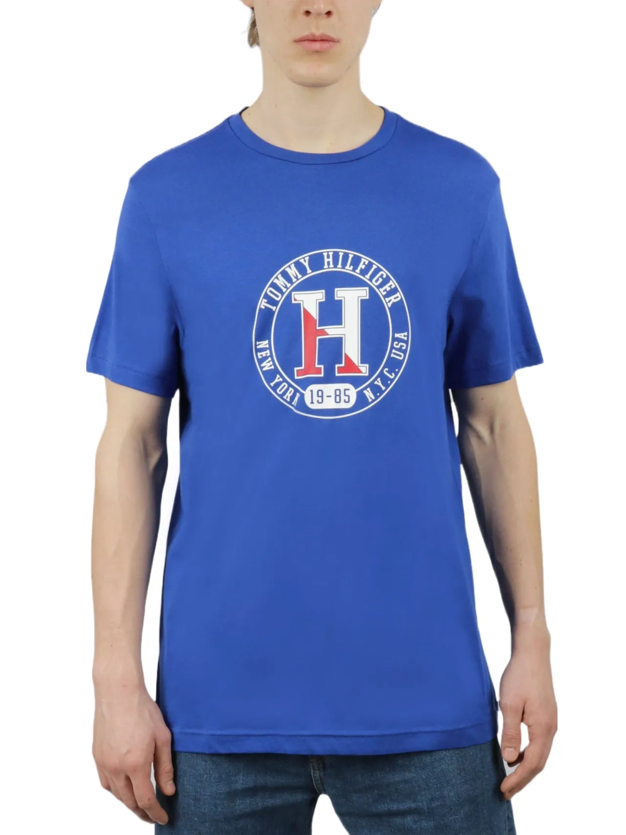 Doorbuster Short Sleeves Cotton Graphic Crew Neck  Going Fast!