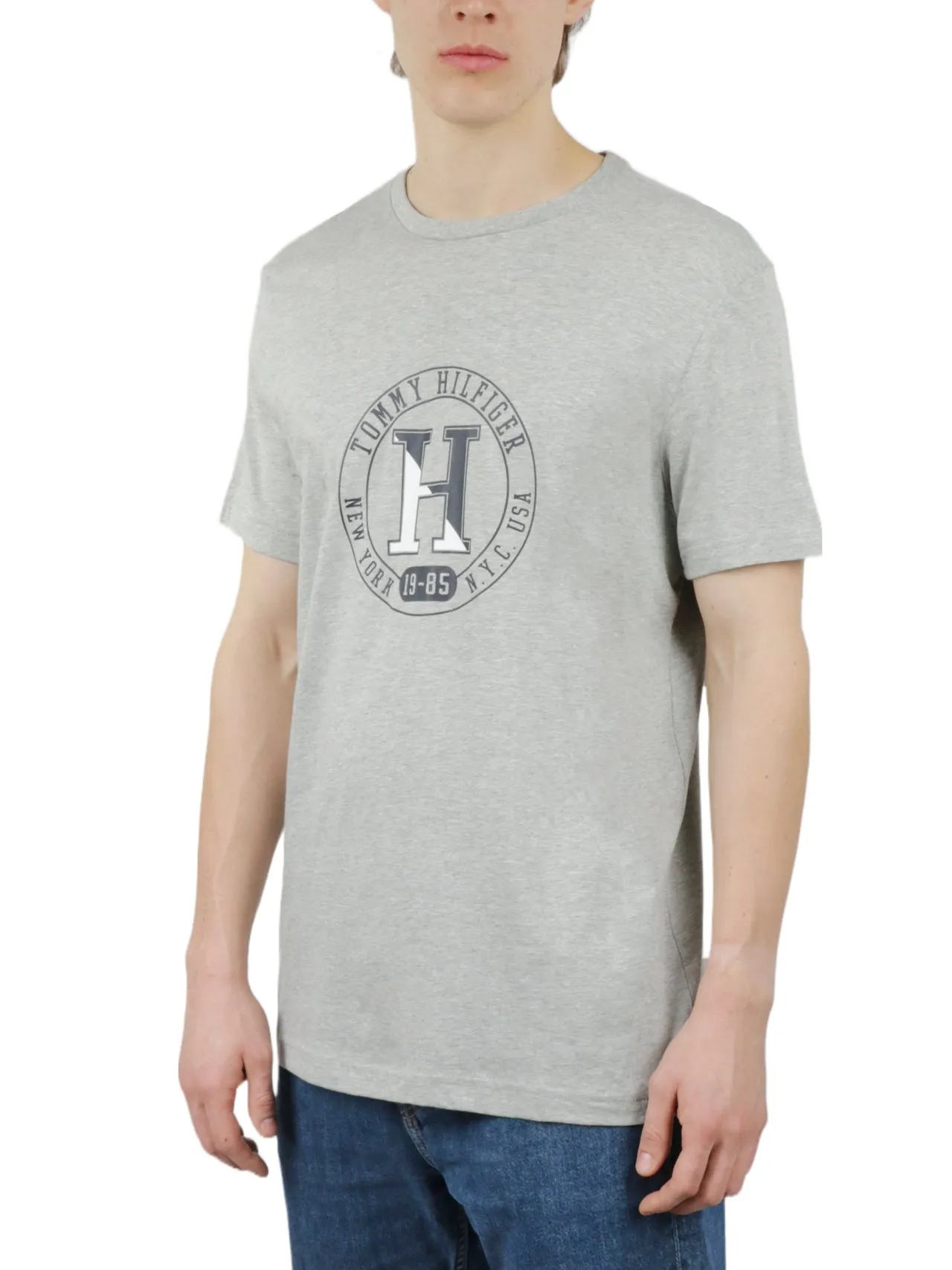 Doorbuster Short Sleeves Cotton Graphic Crew Neck  Going Fast!