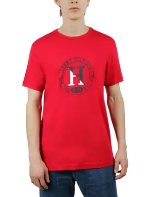 Doorbuster Short Sleeves Cotton Graphic Crew Neck  Going Fast!