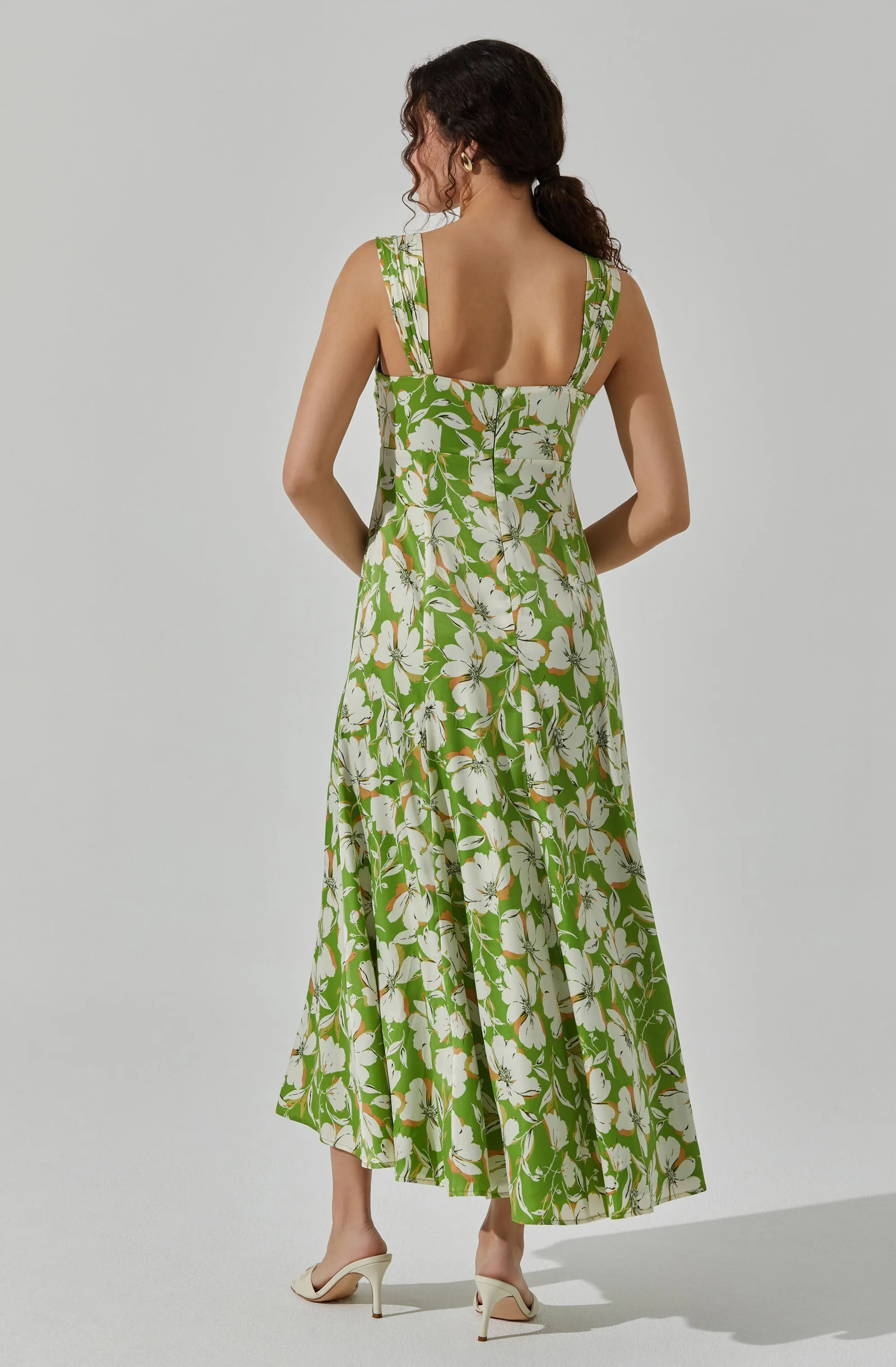 Doorbuster Twist Bust Midi Dress  Last Few Pieces!
