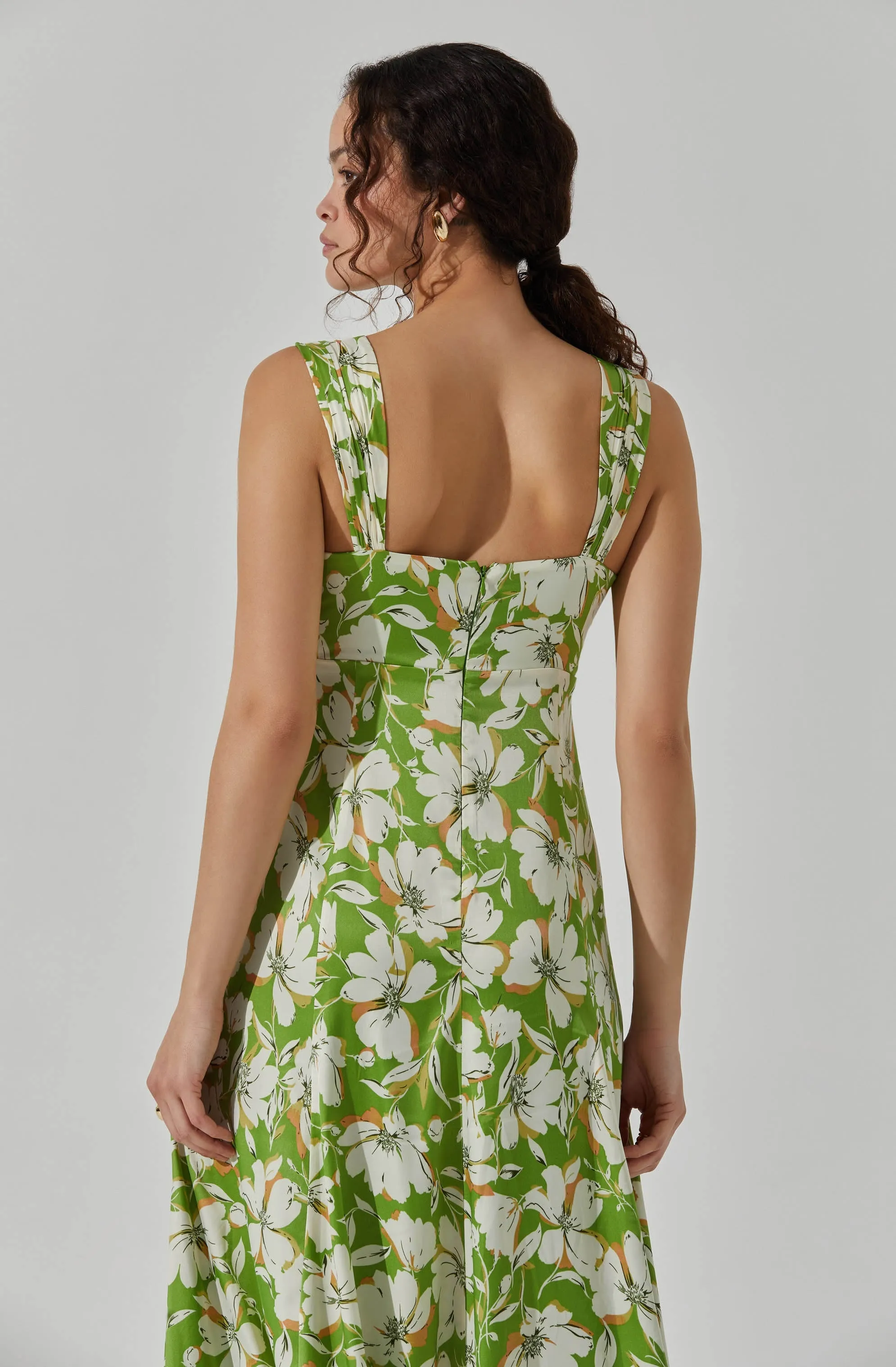 Doorbuster Twist Bust Midi Dress  Last Few Pieces!