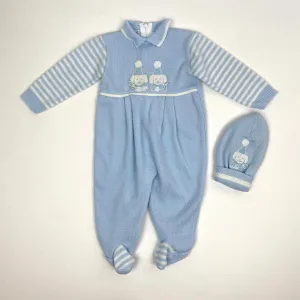 Doorbuster Vintage Peppermint Stick Party Puppies Coverall  Ends Soon!