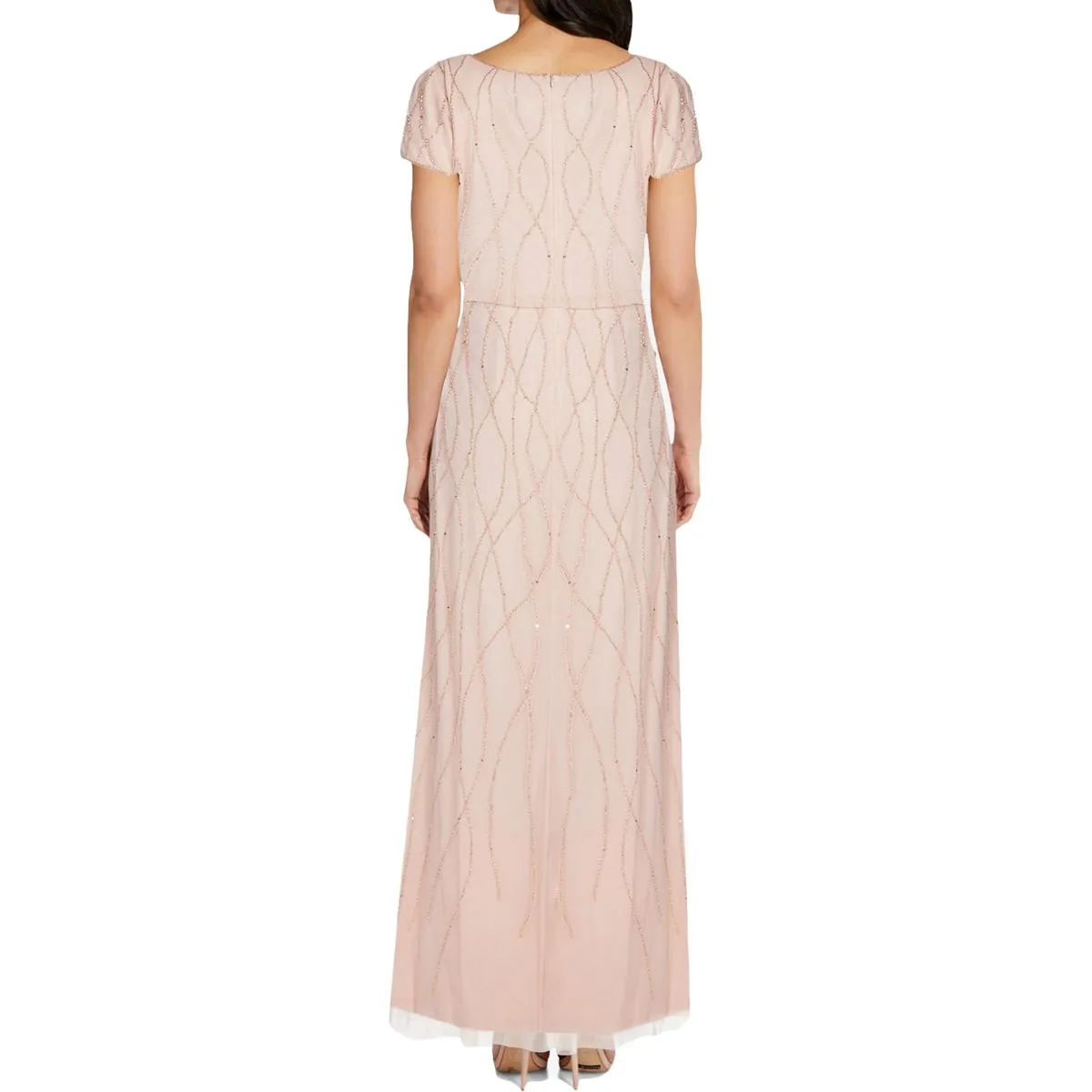 Doorbuster Womens Blouson Maxi Evening Dress  Dont Miss Out!